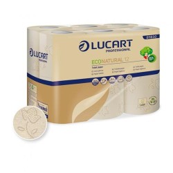 96 rollen Lucart Wc-Rol Eco 200 Vellen - ecologisch toiletpapier - milieu vriendelijk