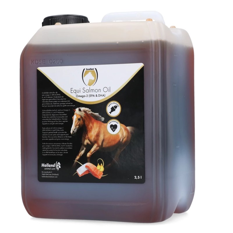 Excellent Equi Zalmolie 5 l Excellent Equi Zalmolie 5 l