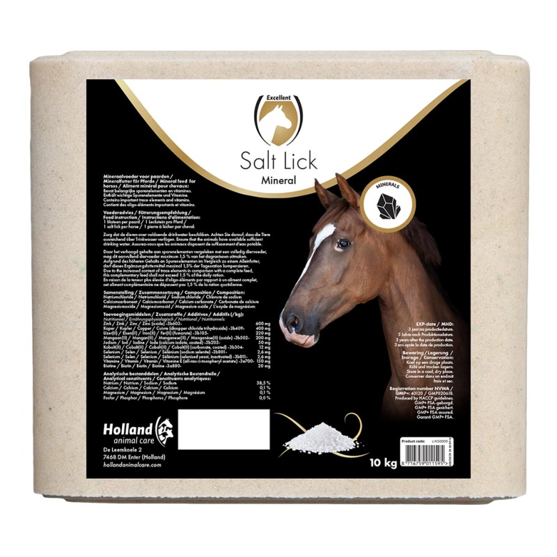 Excellent Liksteen Mineral Paard 10 kg Excellent Liksteen Mineral Paard 10 kg