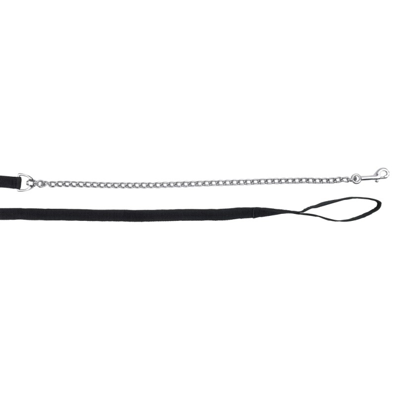 Geleidelijn met ketting zwart 250cm Geleidelijn met ketting zwart 250cm