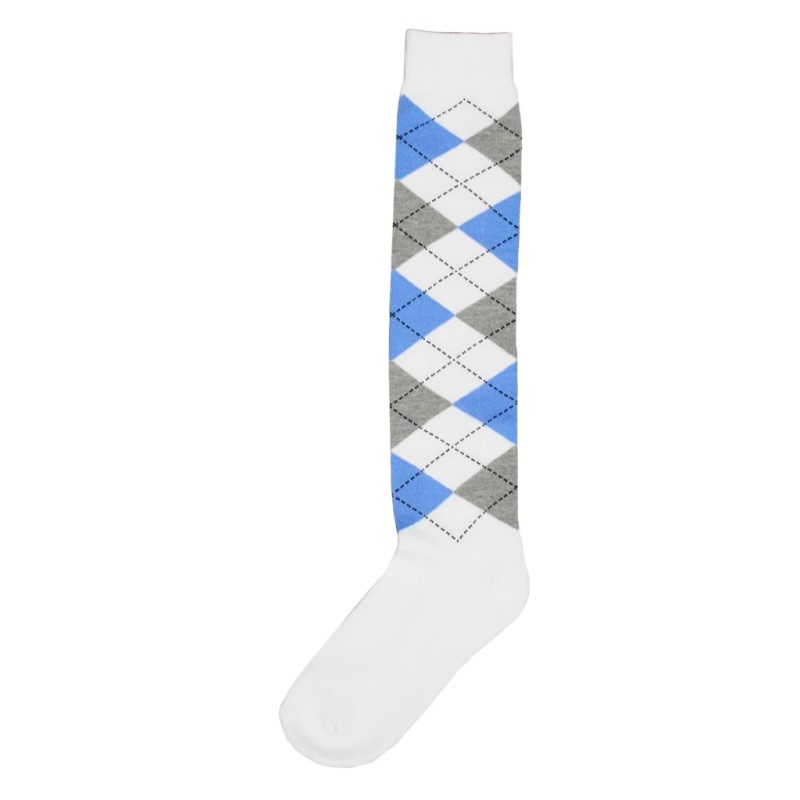 Kniekous RE wit/l.blauw/l.grijs 43-46 Kniekous RE wit/l.blauw/l.grijs 43-46