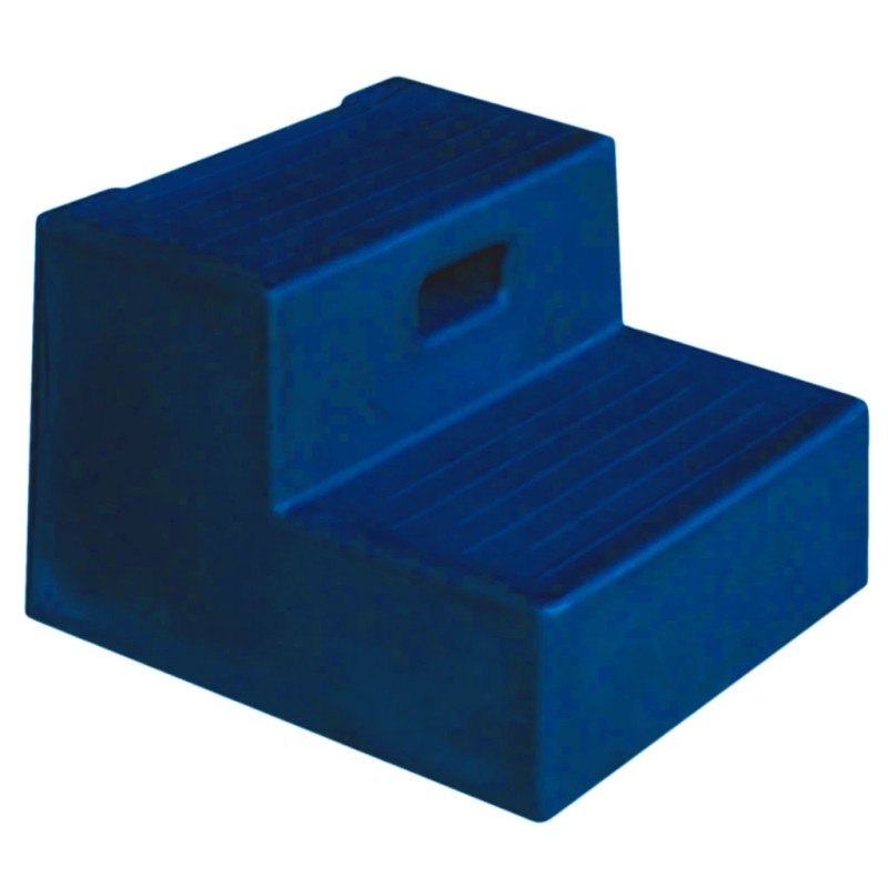 Opstaphulp 2 trede zwart Blauw Opstaphulp 2 trede zwart Blauw