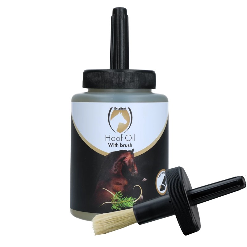 Excellent Hoefolie met borstel 500 ml Excellent Hoefolie met borstel 500 ml