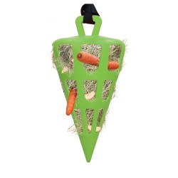 Hooi Slow Feeder Fun & Flex Carrot Groen