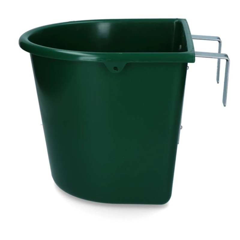 Voerbak 15 l met ophang Groen Voerbak 15 l met ophang Groen