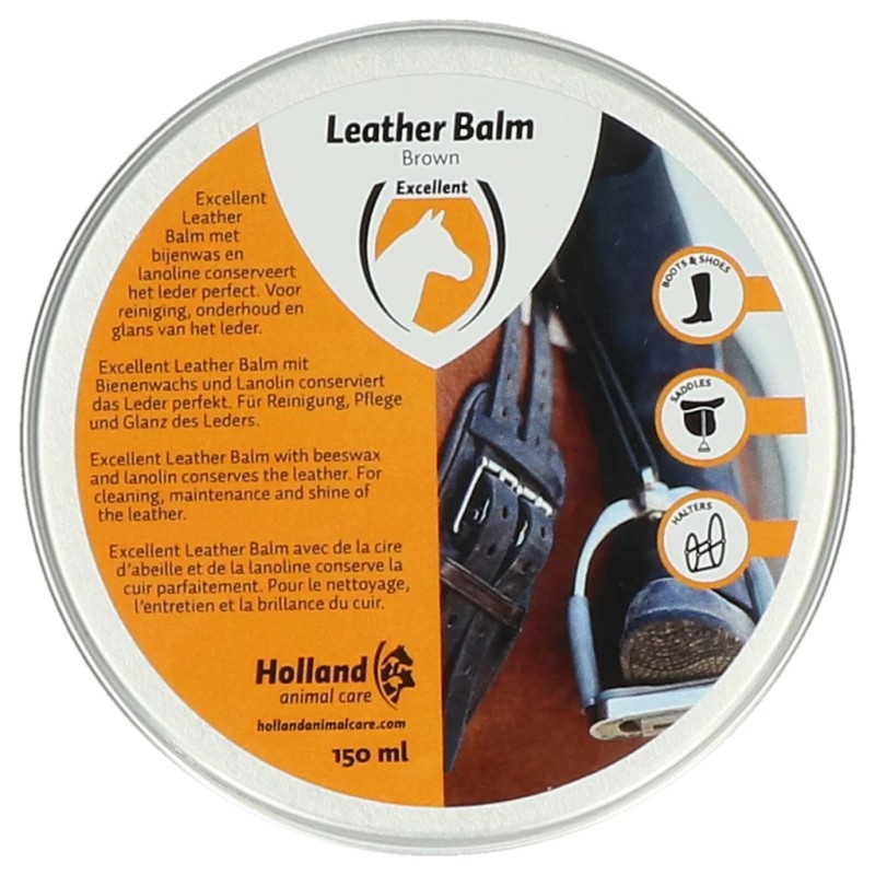 Excellent Leder & Zadel Balm Bruin Excellent Leder & Zadel Balm Bruin